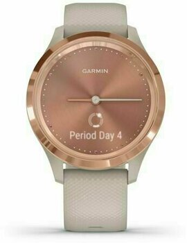 Smart hodinky Garmin vivomove 3S Light Sand/Rose Gold Silicone - 1