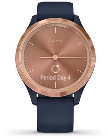 Smart hodinky Garmin vivomove 3S Navy/Rose Gold Silicone