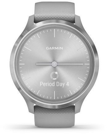 Zegarek smart Garmin vivomove 3 Powder Gray/Silver Silicone