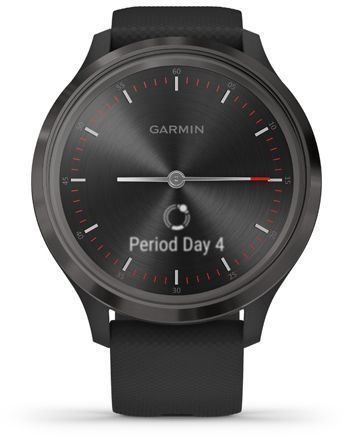 Смарт часовници Garmin vivomove 3 Black/Slate Silicone
