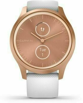 Smartwatch Garmin vivomove Style Rose Gold/White Silicone Smartwatch - 1