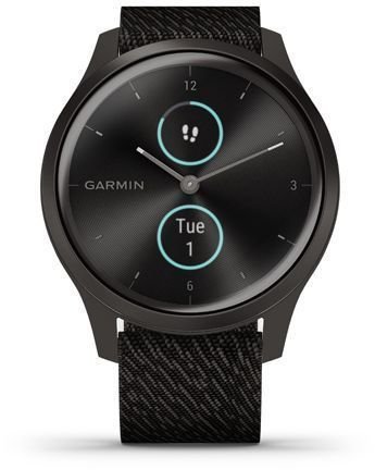 Reloj inteligente / Smartwatch Garmin vivomove Style Slate/Black Pepper Nylon Reloj inteligente / Smartwatch