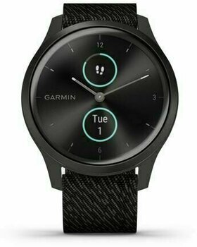 Смарт часовници Garmin vivomove Style Slate/Black Pepper Nylon - 1