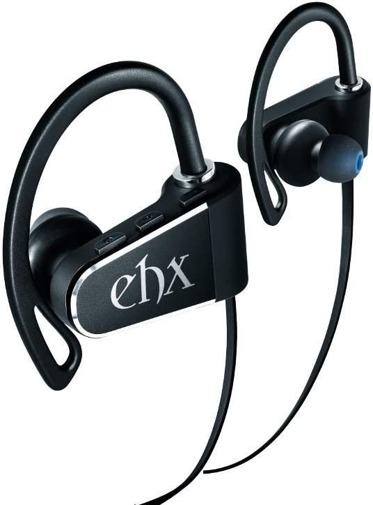 Draadloze hoofdtelefoon met oorhaak Electro Harmonix Sport Buds Zwart