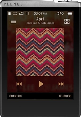 Reproductor de música portátil Cowon Plenue D Reproductor de música Black