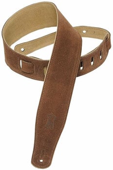 Leather guitar strap Levys MS26 Leather guitar strap Brown - 1