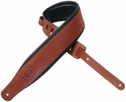 Leather guitar strap Levys MSS1 Leather guitar strap Walnut - 1
