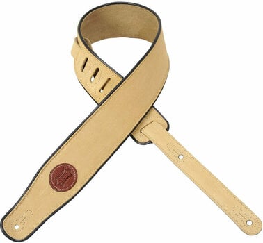 Leather guitar strap Levys MSS3 Leather guitar strap Tan - 1