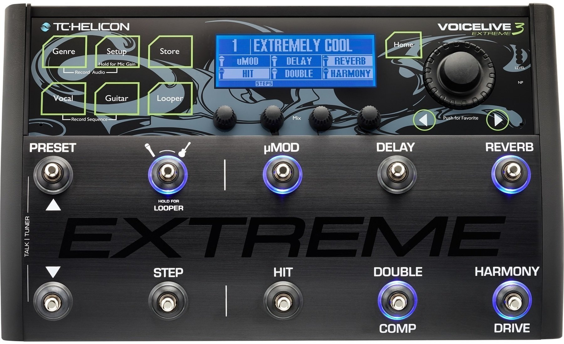 Vocal Effects Processor TC Helicon VoiceLive 3 Extreme