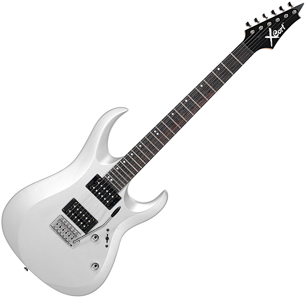 cort white guitar