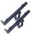 Kosketintelineen lisävarusteet JASPERS 30B Pair of Holders, 30 cm, Black