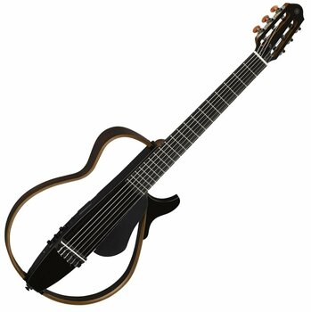Guitarra eletroacústica especial Yamaha SLG200N Translucent Black - 1