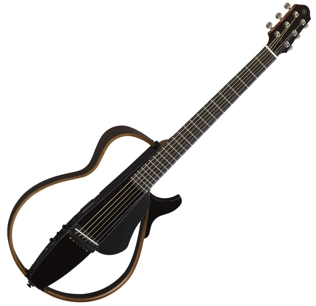 Elektro-Akustikgitarre Yamaha SLG200S Translucent Black