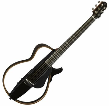 Guitare acoustique-électrique Yamaha SLG200S Translucent Black - 1