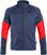 Ski T-shirt/ Hoodies Dainese HP2 Mid Full Zip Black Iris/Chili Pepper/High Risk Red XL Jumper