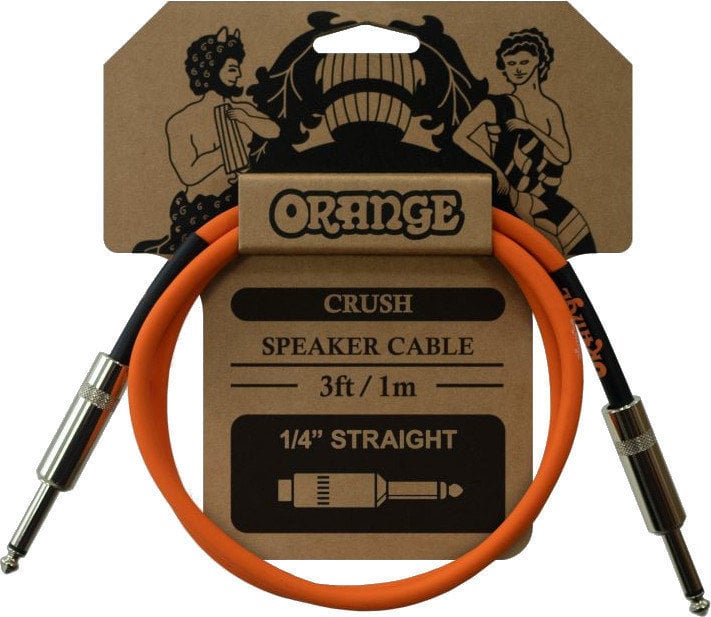 Câble haut-parleurs Orange CA040 Orange 100 cm