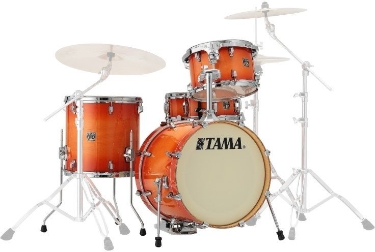 Akustik-Drumset Tama CL48S-TLB Superstar Classic Tangerine Lacquer Burst