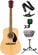 Fender FA-125 Dreadnought WN Natural Deluxe SET Natural