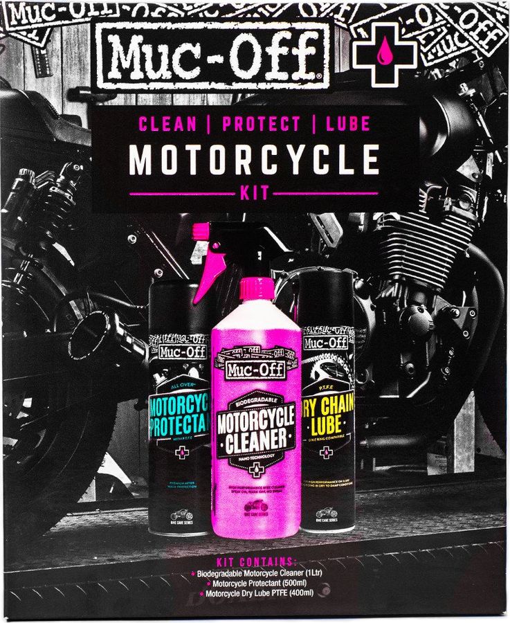 Kit entretien moto - Clean Protect & Lube Kit MUC-OFF
