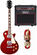 SX EF3D-TWR SET Transparent Wine Red Elektrická gitara