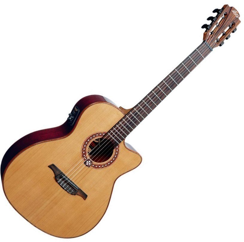 Classical Guitar with Preamp LAG OC114ACE