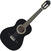 Semi-klassieke gitaar voor kinderen Valencia CG160-1/2 Black