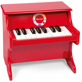 Janod Confetti Red Piano