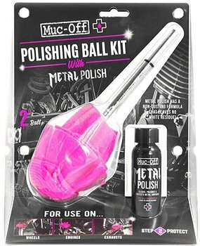 Мото козметика Muc-Off Polishing Ball Kit with 50ml Metal Polish - 1
