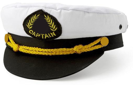 Kape Nauticalia Captain Hat 56