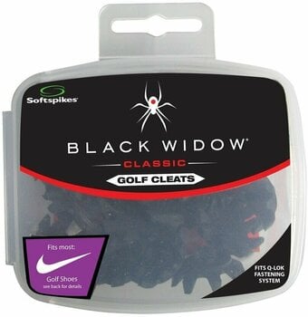 Dodatki za golfske čevlje Softspikes Black Widow Q-Fit 16ct - 1