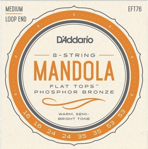 Mandoline Strings D'Addario EFT76