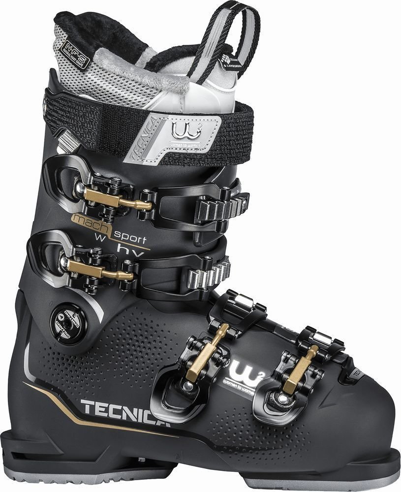 Chaussures de ski alpin Tecnica Mach Sport HV W Graphite 255 Chaussures de ski alpin