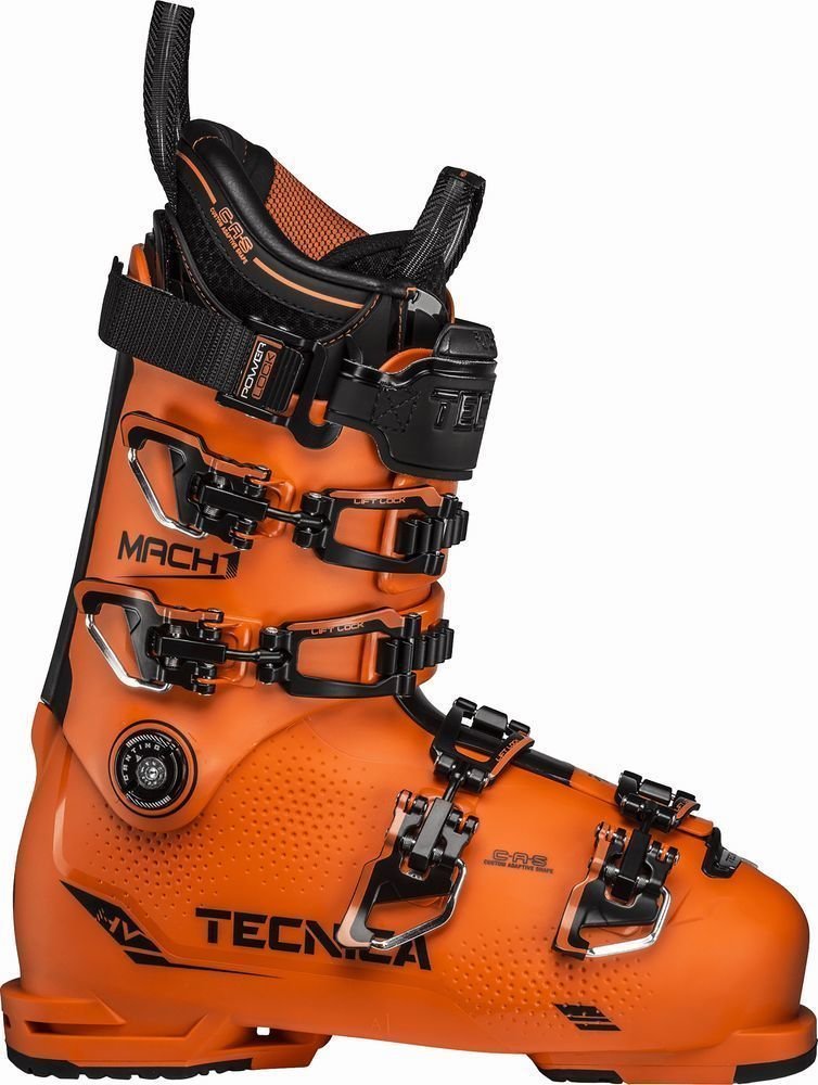 Alpine Ski Boots Tecnica Mach1 HV Ultra Orange/Black 270 Alpine Ski Boots