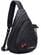 Muziker USB Crossbody Backpack Black