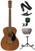 Akustická kytara Jumbo Fender CC-60S Concert WN All-Mahogany Deluxe SET Mahogany