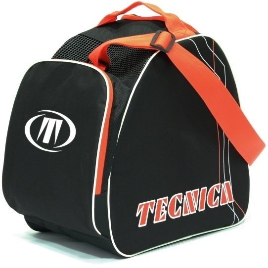 Skitas Tecnica Skiboot Bag Premium Black/Orange 1 Pair