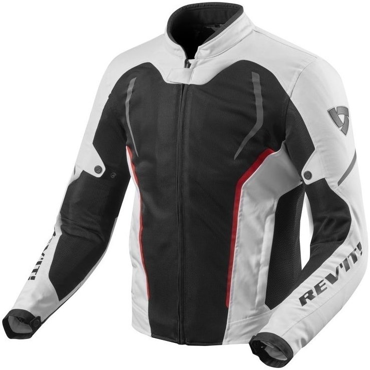 Blouson textile Rev'it! Jacket GT-R Air 2 White-Black XL