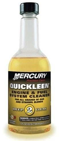 Tratamiento de combustible Quicksilver Quickleen Tratamiento de combustible Gasoline 355 ml