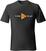 T-Shirt Muziker Time To Play T-Shirt Unisex Black/Orange L