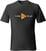 T-Shirt Muziker T-Shirt Time To Play Black-Orange 3XL