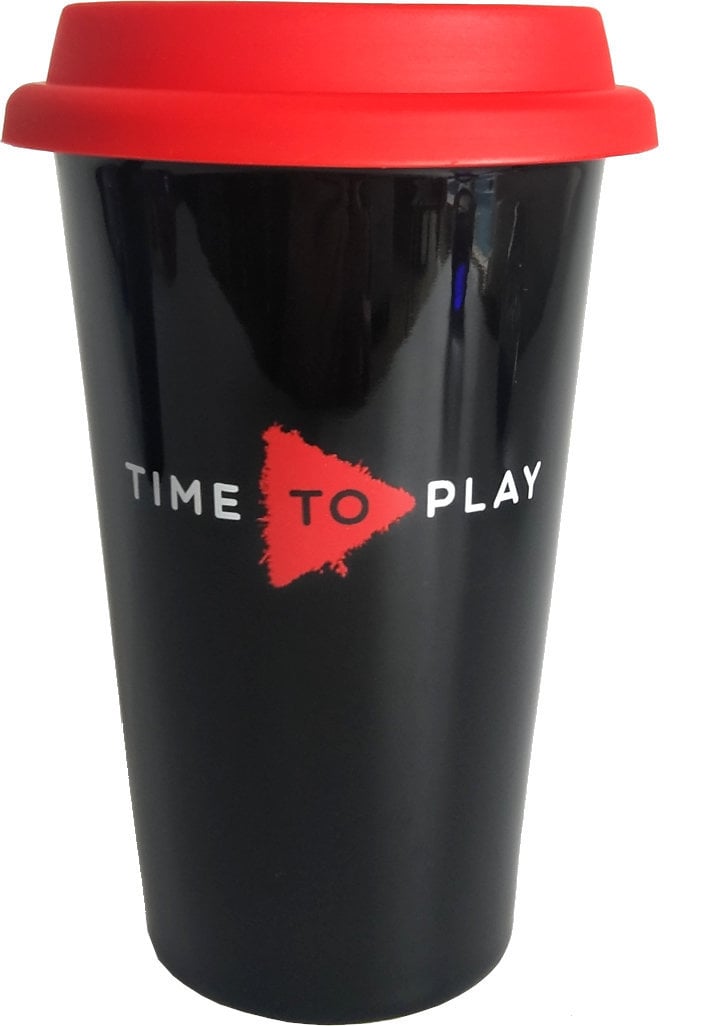 Cup/Bottle Muziker  Time To Play Mug Black/Red
