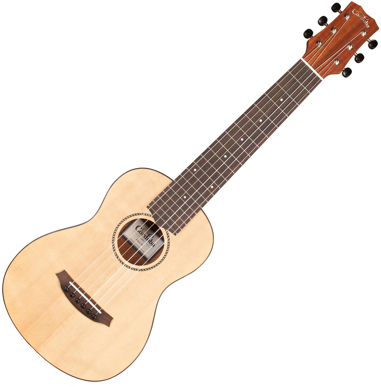 Polovičná klasická gitara pre dieťa Cordoba Mini M Mini Natural