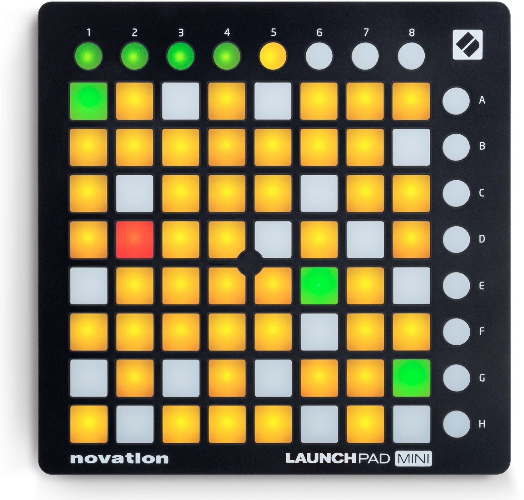 Kontroler MIDI, Sterownik MIDI Novation Launchpad Mini MK2