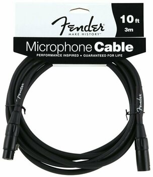 Mikrofonikaapeli Fender Performance Series Microphone Cabel 3m - 1