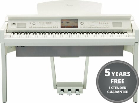 Digital Piano Yamaha CVP 709 Polished WH - 1