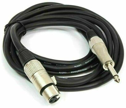 Microphone Cable Lewitz MIC 060 Black 6 m - 1