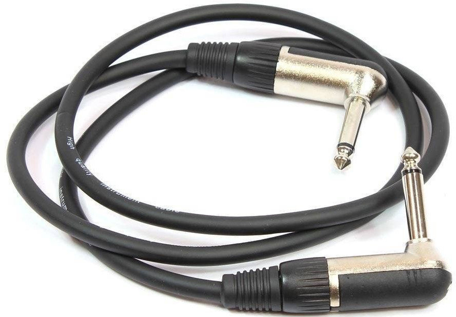 Nástrojový kabel Lewitz INC053 Černá 6 m Lomený - Lomený