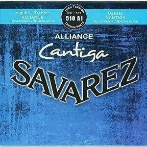 Nylonové struny pro klasickou kytaru Savarez 510AJ Alliance Cantiga - 1