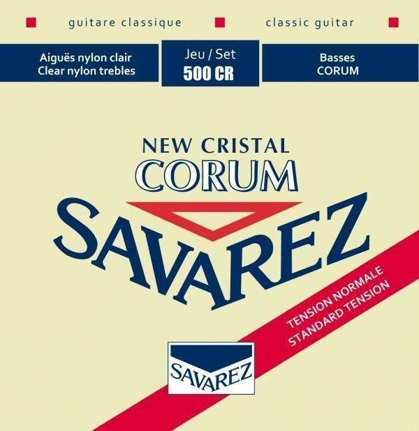 Nylon snaren voor klassieke gitaar Savarez 500CR Cristal Corum