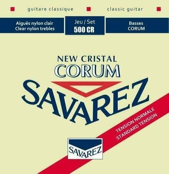 Nylonové struny pre klasickú gitaru Savarez 500CR Cristal Corum - 1